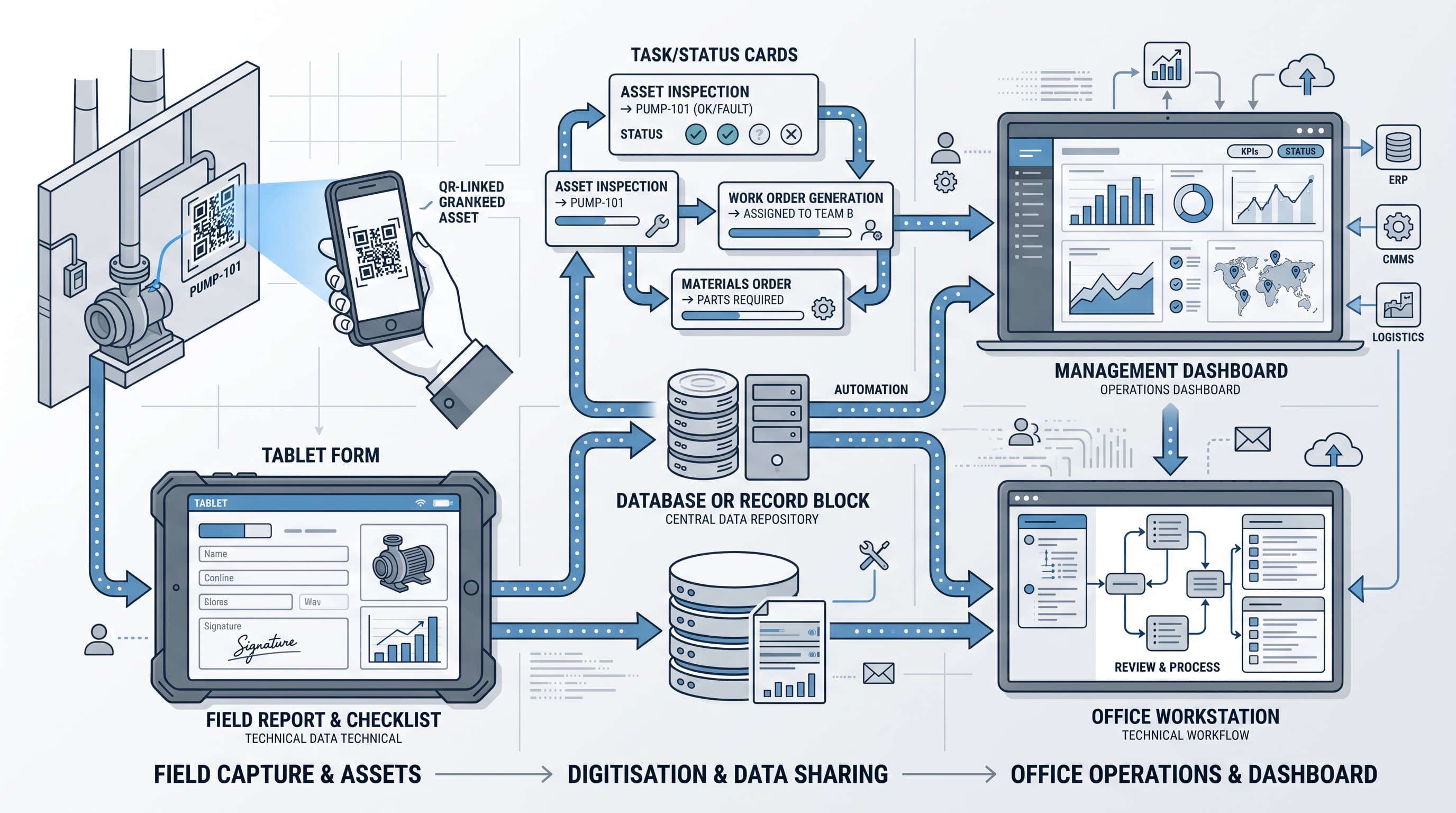Digital systems and automation workflows