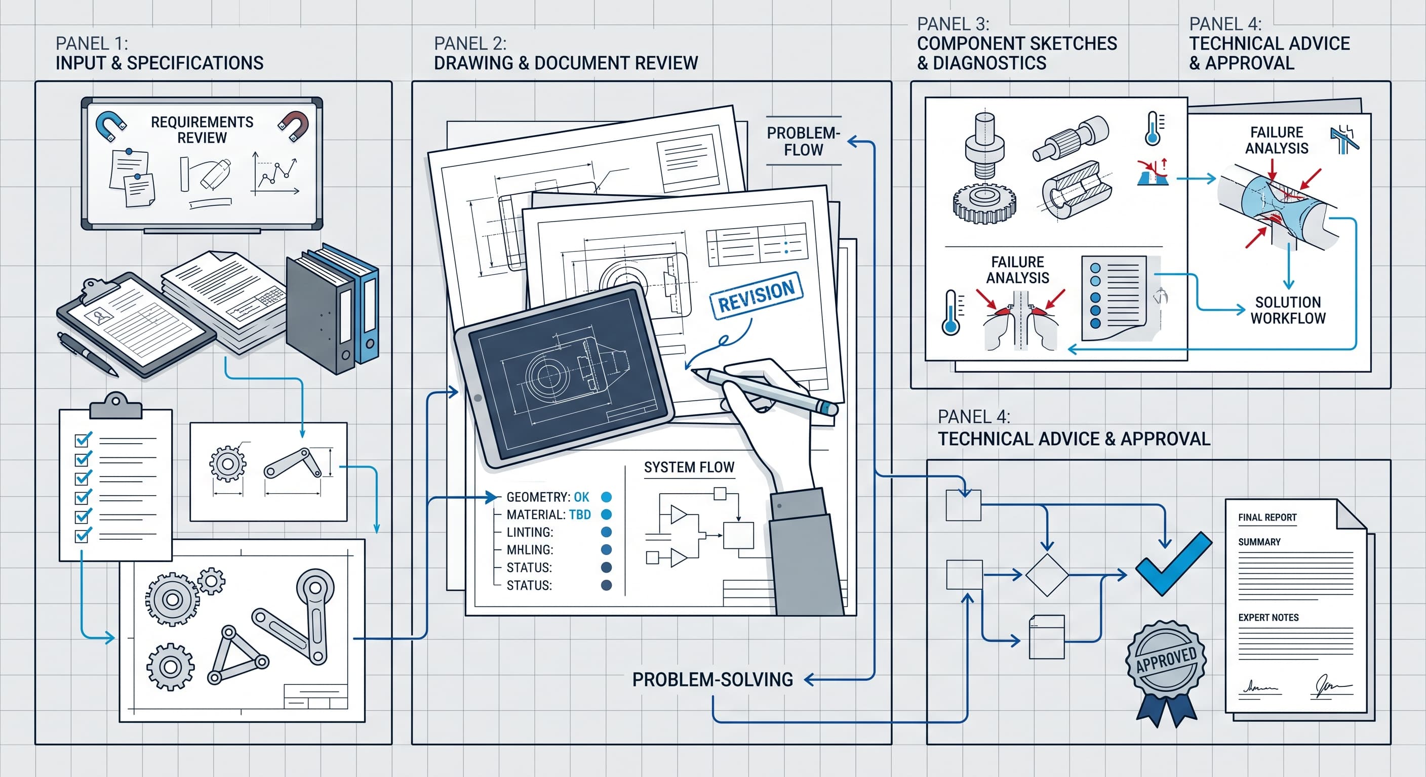 Engineering and document review workflow